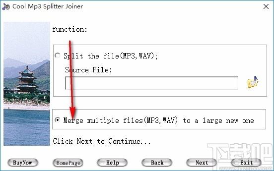 Cool Mp3 Splitter Joiner下载,MP3音频分割合并工具