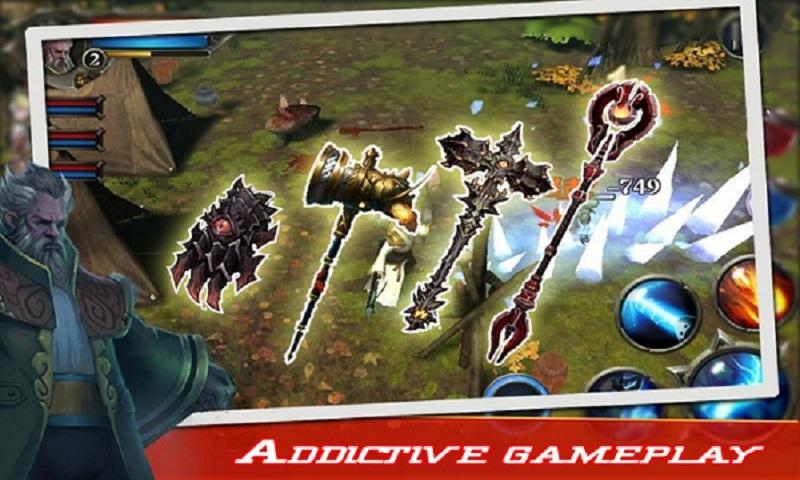 突袭传奇战士无限金币版下载,突袭传奇战士,动作游戏,rpg游戏,暗黑游戏