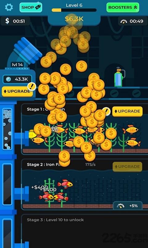 闲置水族馆破解版下载,闲置水族馆,经营游戏,养成游戏
