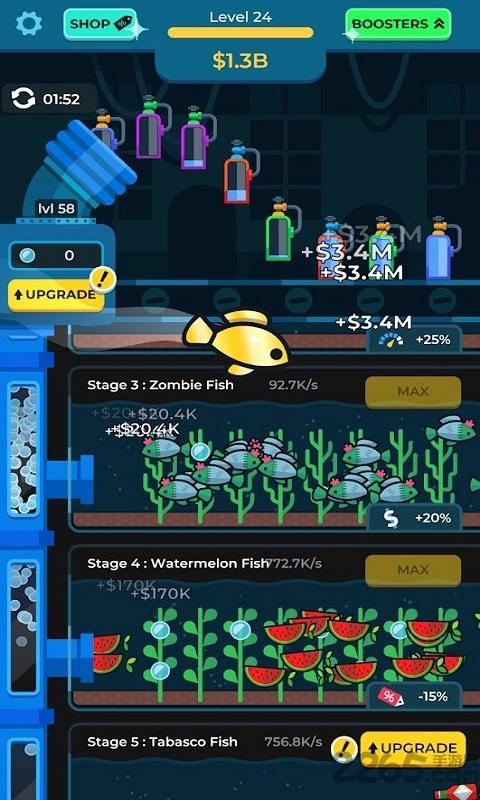 闲置水族馆破解版下载,闲置水族馆,经营游戏,养成游戏