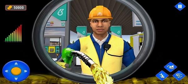 Junkyard Simulator Gas Station游戏下载,垃圾场模拟加油站,加油游戏
