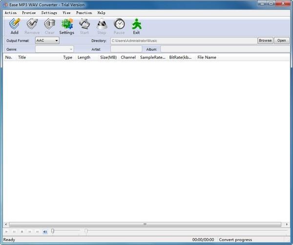 EaseMP3WAVConverter,音频编辑.